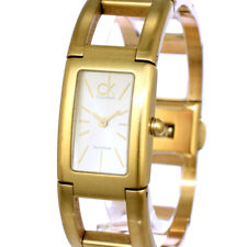 Relógio feminino Calvin Klein pulseira aço inoxidável cor ouro, usado comprar usado  Enviando para Brazil