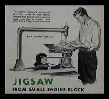 24" Scroll Saw Jigsaw HowTo Build PLANS Pipe parts+scrap for sale  Shipping to South Africa