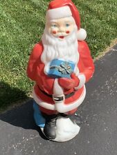 Used, TPI Santa Present Blow Mold Christmas Lighted Vintage 31” Outdoor Decor for sale  Shipping to Canada