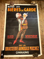 Affiche publicité originale d'occasion  Saint-Paul-Cap-de-Joux