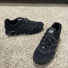 Tênis de corrida Adidas Springblade preto/cinza/branco masculino tamanho 11.5 comprar usado  Enviando para Brazil