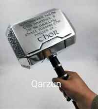 Película Power of Thor Mini Hammer Metal Mjolnir Cosplay Artículo con Base de Madera segunda mano  Embacar hacia Argentina