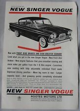 1962 singer vogue for sale  DARWEN