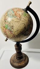 base world globe wood for sale  Anderson