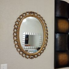 Vintage gold mirror for sale  Jenks