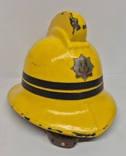 Vintage firefighters helmet for sale  RHYL