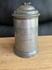 Victorian pewter tankard for sale  LONDON