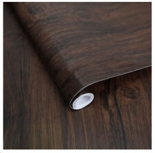 Papel de contato marrom escuro casca e vara texturizada madeira grão 11-7/8" x 78" comprar usado  Enviando para Brazil
