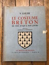 Lhuer costume breton d'occasion  Paris XVII
