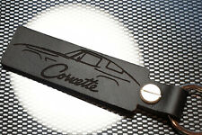 Corvette leather keyring for sale  Shipping to Ireland