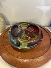 coloured glass dishes for sale  MORDEN