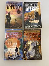 Lote Dan Simmons Todos 4 Hyperion Cantos Fall of Hyperion Endymion Rise of Endymion comprar usado  Enviando para Brazil