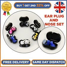 Swimming earplugs silicone for sale  COVENTRY