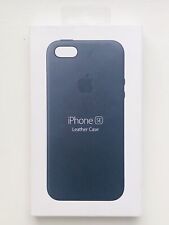 Usado, Capa de couro genuína Apple iPhone SE iPhone 5S iPhone 5 - Azul meia-noite **RARA** comprar usado  Enviando para Brazil