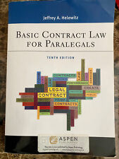 Aspen Paralegal Ser.: Lei Contratual Básica para Paralegais por Jeffrey A... comprar usado  Enviando para Brazil