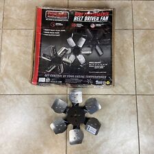 Derale Engine Cooling Fan 17513; Rigid Race 13" 6 Blade Mechanical Black/Alum for sale  Shipping to South Africa