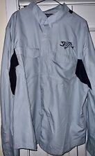 G. LOOMIS Fishing Shirt Long Sleeve 2XL Light Blue New! for sale  Shipping to South Africa