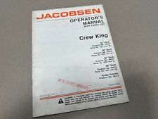 Jacobsen crew king for sale  Burlington