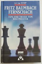 Libro scacchi fernschach usato  Bari