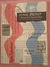 Fine print magazine for sale  Ankeny