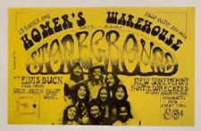 Póster de concierto de Stoneground 1973 almacén de Homero segunda mano  Embacar hacia Argentina