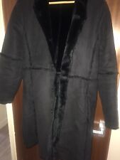 Long sheepskin coat for sale  LONDON
