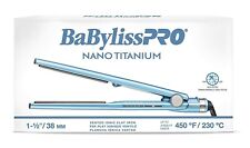 BaBylissPRO Nano Titanium 1½"  Vented Ionic Flat Iron | BNT4093TUC for sale  Shipping to South Africa