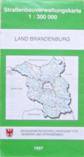 Landkarte land brandenburg gebraucht kaufen  Wildau