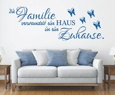 Wandtattoo familie verwandelt gebraucht kaufen  Wilster