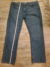 Jeans Wrangler masculino selvedge ocidental 38x32 conforto avançado ajuste regular pedra média, usado comprar usado  Enviando para Brazil
