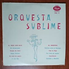 Orquesta Sublime - El Viejo Don Julio - El Divertido [1962] Vinilo LP Cha Cha, usado segunda mano  Embacar hacia Argentina