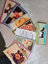 Vintage recipe cards for sale  LEICESTER