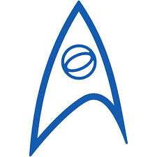 Calcomanía de vinilo para ventana de coche Star Trek Science Fleet Insignia de 4" v1, usado segunda mano  Embacar hacia Argentina
