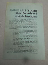 Flugblatt vom 1945 gebraucht kaufen  Zeuthen