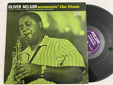 Oliver Nelson LP "Screamin' The Blues" Nuevo Jazz 8243 DG RVG Eric Dolphy ~ Limpio, usado segunda mano  Embacar hacia Argentina