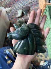 Moss agate unicorn for sale  LEWES