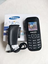 Klasa A+ Samsung GT-E1200 czarny (odblokowany) klasyczny przycisk basowy 2G telefon komórkowy, używany na sprzedaż  Wysyłka do Poland