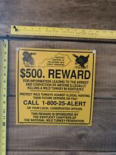 antique hunting signs for sale  Hoschton