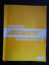 Wartungsanleitung suzuki gs500 gebraucht kaufen  Mittelfeld