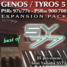 SY77 Expansion Pack for Yamaha Arrangers (Genos, Tyros 5, PSR 975 etc) for sale  Shipping to Canada