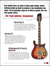 Used, Tom Petty Rickenbacker 660/12TP +Fender D'Aquisto Deluxe guitar history article for sale  Flint