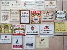 Lot étiquettes vins d'occasion  Bourges