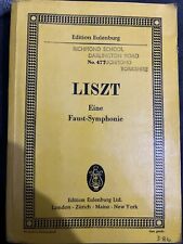 Liszt eine faust for sale  AYR