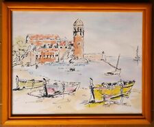 Tableau aquarelle signée d'occasion  Toulon-