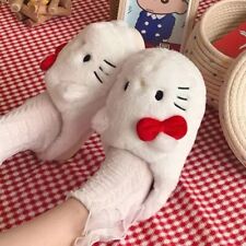 Zapatillas de felpa de invierno para mujer Hello Kitty dibujos animados | Envío a EE. UU. 🙂 segunda mano  Embacar hacia Argentina