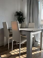 dining kitchen table With x4 chairs set, used for sale  Shipping to South Africa