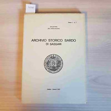Archivio storico sardo usato  Italia