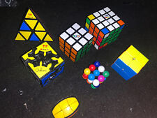 Usado, Lote de cubo/cubo quebra-cabeça Rubiks Aand Mefferts (2x2,3x3 e 4x4 também!) comprar usado  Enviando para Brazil