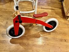 Bicicleta de equilíbrio Wishbone 2 em 1 vermelha para crianças de 18 meses a 5 anos comprar usado  Enviando para Brazil
