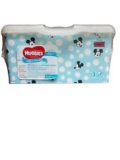 Huggies Baby Wipes Sealed Pop Up Disney Mickey Mouse One & Done Blue White for sale  Shipping to South Africa